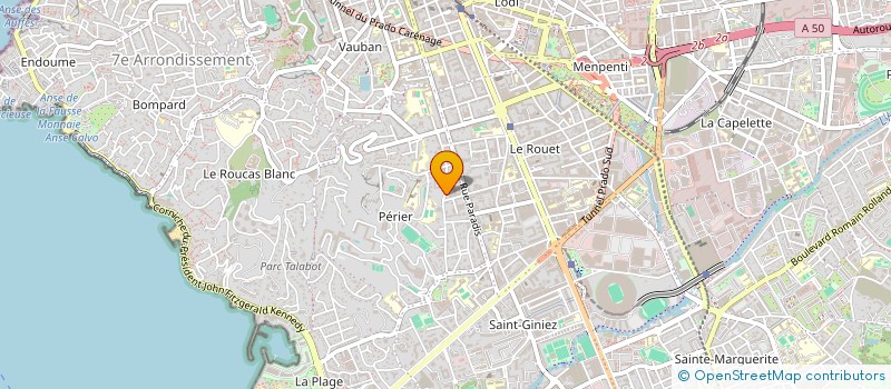 localisation de l'entreprise AL3C à MARSEILLE