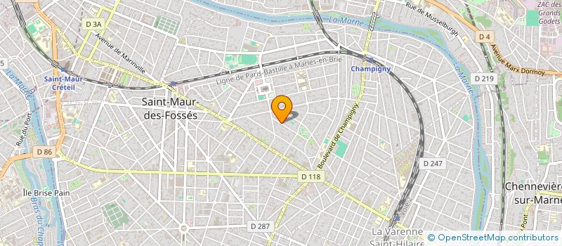 localisation de l'entreprise AL3R à SAINT-MAUR-DES-FOSSES