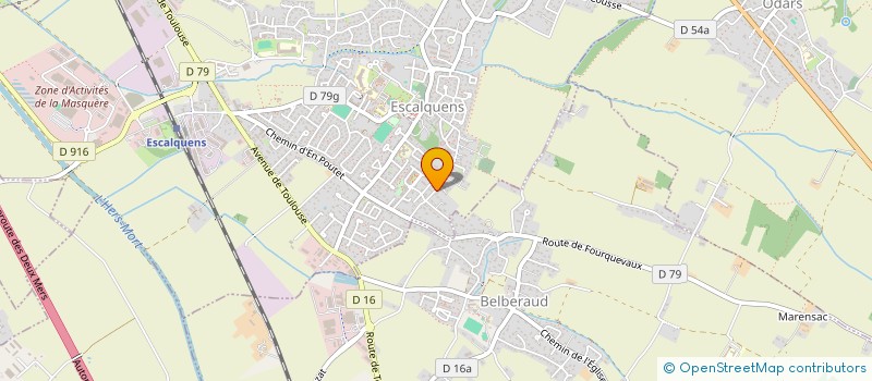 localisation de l'entreprise AL5  ESCALQUENS