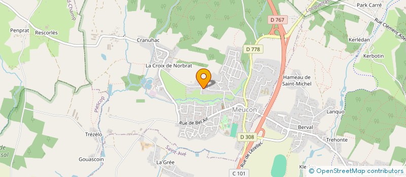 localisation de l'entreprise AL56  MEUCON