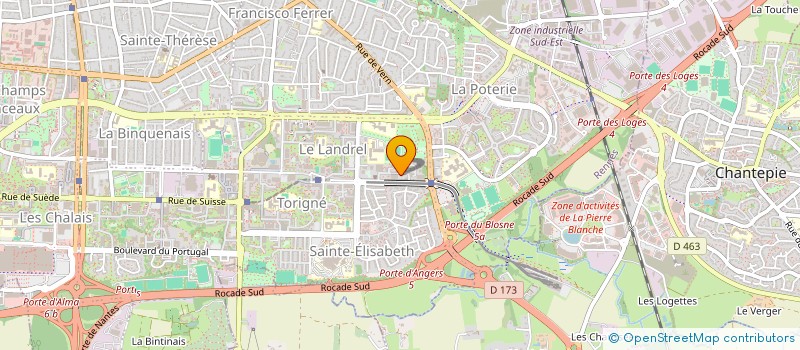 localisation de l'entreprise AL8  RENNES