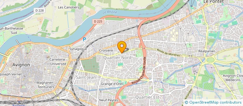 localisation de l'entreprise ALA GROUP DISTRI à AVIGNON