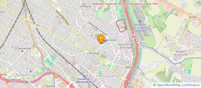 localisation de l'entreprise ALABA'O à TOULOUSE