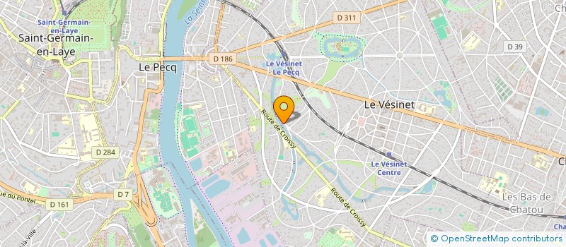 localisation de l'entreprise ALABAMA  LE VESINET