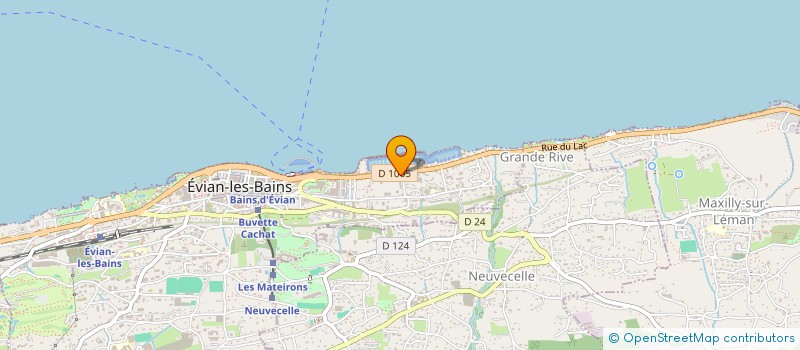 localisation de l'entreprise ALABBASI AMDT  EVIAN-LES-BAINS