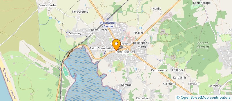 localisation de l'entreprise ALABEN  PLOUHARNEL