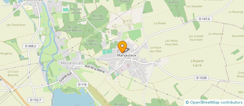 localisation de l'entreprise ALABRY à MEZIERES-EN-DROUAIS