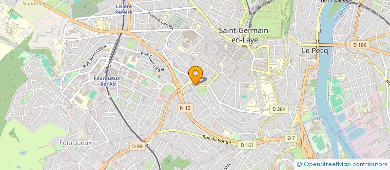 localisation de l'entreprise ALACAD  SAINT-GERMAIN-EN-LAYE