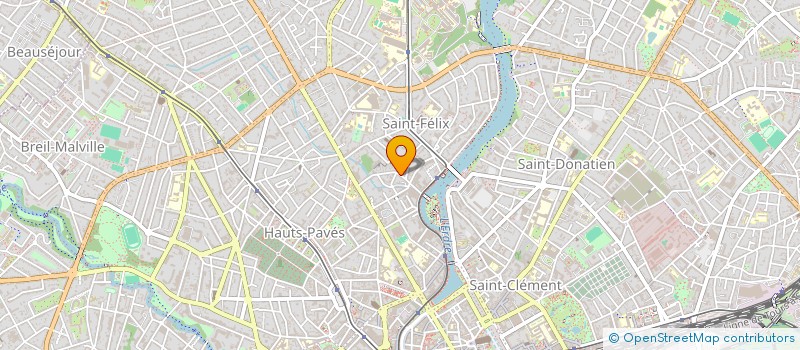 localisation de l'entreprise ALACANTE  NANTES