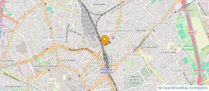 localisation de l'entreprise ALACIO à TOULOUSE