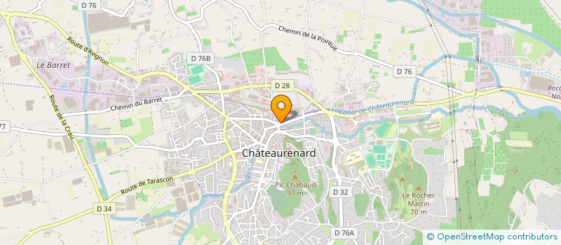 localisation de l'entreprise ALAD PROVENCE à CHATEAURENARD