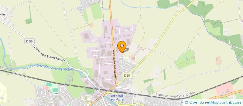 localisation de l'entreprise ALADAIN SERVICES à VERNEUIL D'AVRE ET D'ITON