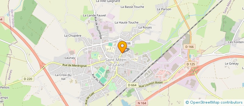 localisation de l'entreprise ALADENT  SAINT-MEEN-LE-GRAND