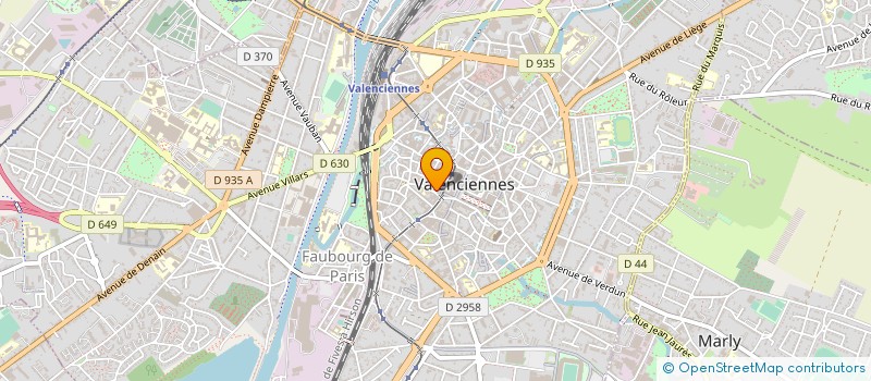 localisation de l'entreprise ALADIN à VALENCIENNES