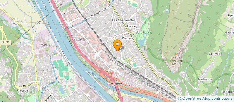 localisation de l'entreprise ALADINS CONSEILS  SAINT-EGREVE