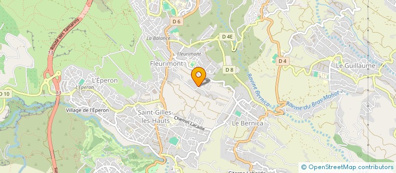 localisation de l'entreprise ALADINVEST à SAINT-PAUL