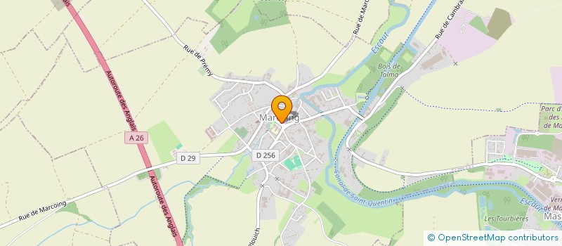 localisation de l'entreprise ALADMR DE MARCOING ET ENVIRON  MARCOING