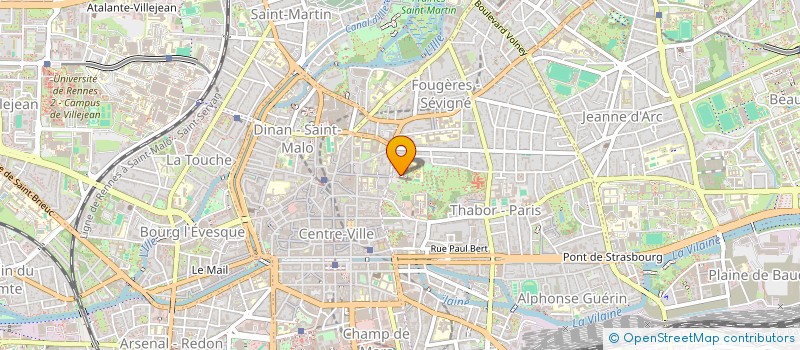 localisation de l'entreprise ALADOM  RENNES