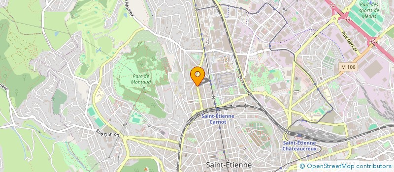 localisation de l'entreprise ALADT FOODS DISTRIBUTION  SAINT-ETIENNE