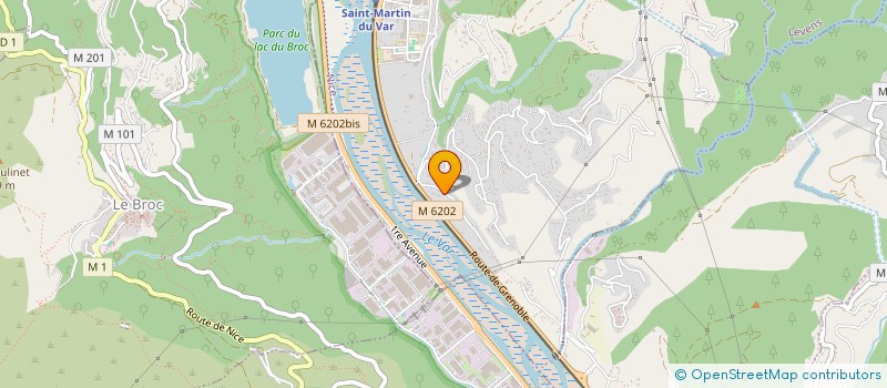 localisation de l'entreprise ALADYN  SAINT-MARTIN-DU-VAR