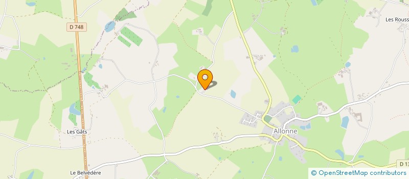 localisation de l'entreprise ALAE  POUGNE-HERISSON