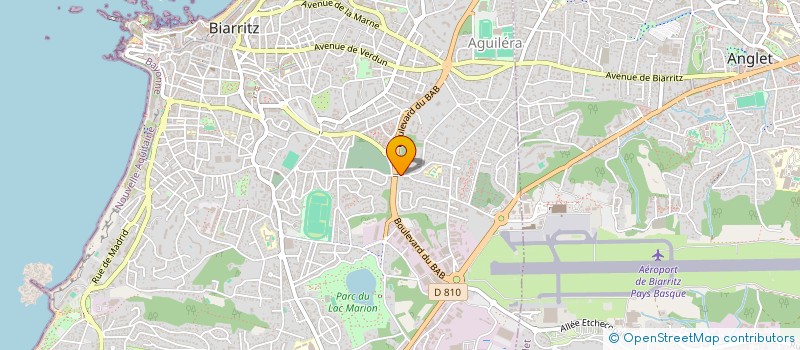 localisation de l'entreprise ALAENA-SION à BIARRITZ
