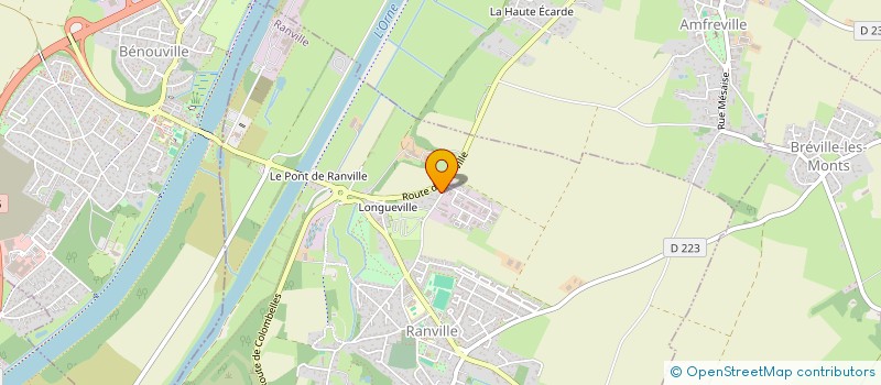 localisation de l'entreprise ALAFANDI à RANVILLE