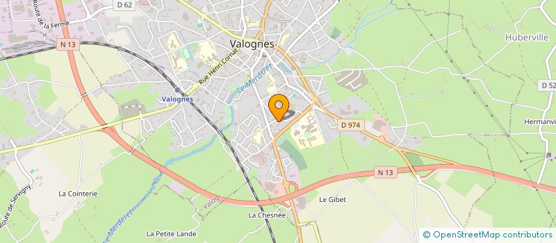 localisation de l'entreprise ALAFIA  VALOGNES