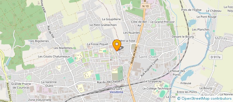 localisation de l'entreprise ALAFIA LOCATIONS  VENDOME