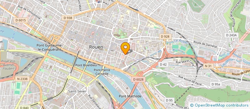 localisation de l'entreprise ALAFUT à ROUEN