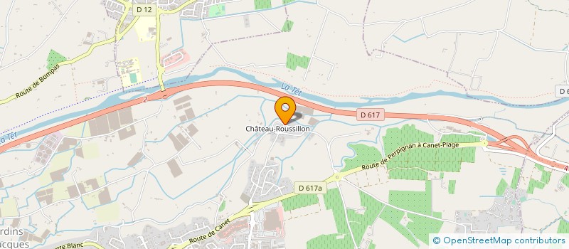 localisation de l'entreprise ALAGARDE  PERPIGNAN