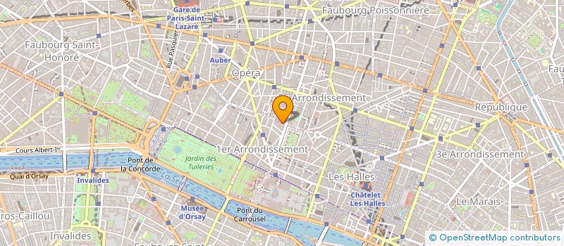 localisation de l'entreprise ALAGNA à PARIS