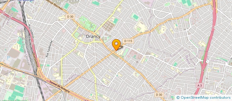 localisation de l'entreprise ALAGOZ à DRANCY