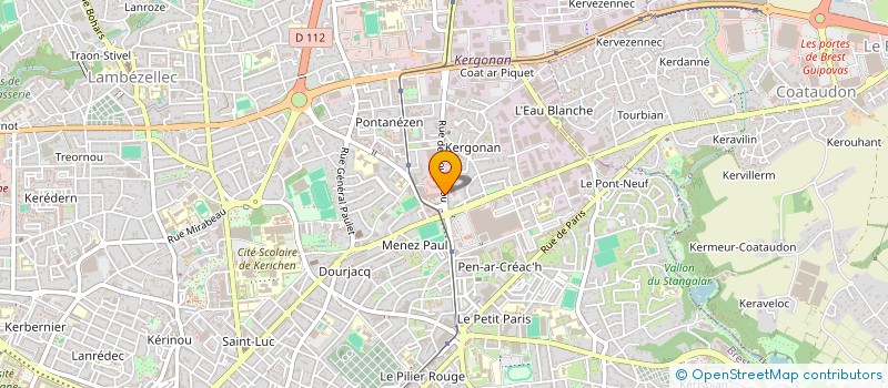 localisation de l'entreprise ALAGOZ à BREST