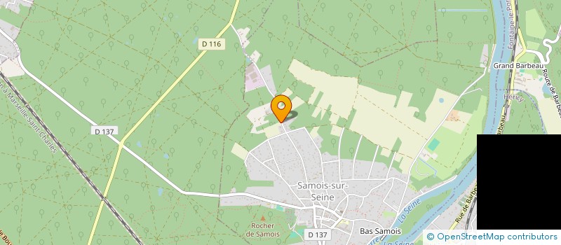 localisation de l'entreprise ALAIA  SAMOIS-SUR-SEINE