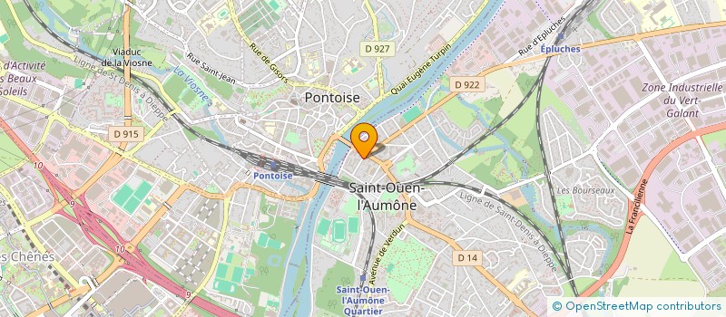 localisation de l'entreprise ALAIA OPTIC à SAINT-OUEN-L'AUMONE