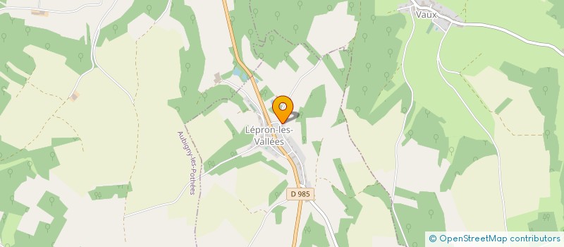 localisation de l'entreprise ALAIN à ROUVROY SUR AUDRY