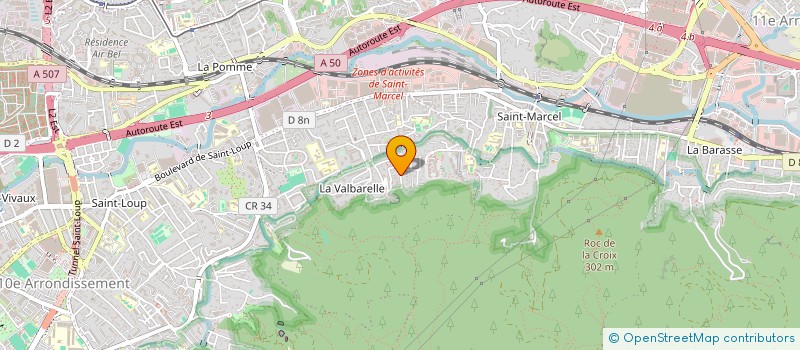 localisation de l'entreprise ALAIN à MARSEILLE