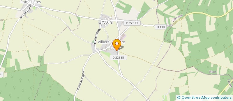 localisation de l'entreprise ALAIN BARBE à VILLIERS-COUTURE