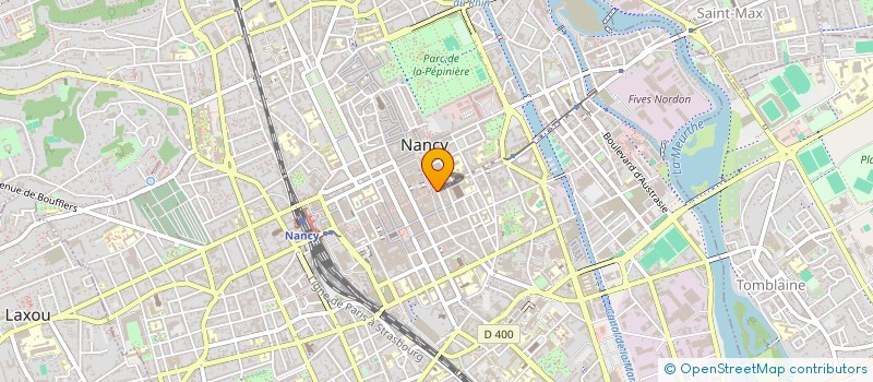 localisation de l'entreprise ALAIN BATT CHOCOLATS à NANCY