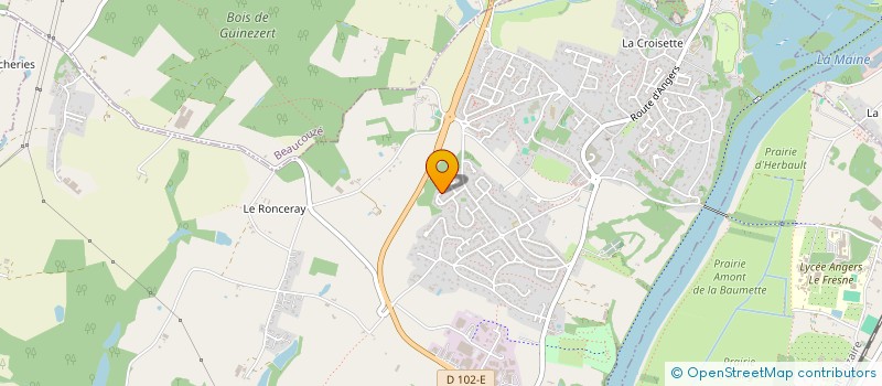 localisation de l'entreprise ALAIN BAZANTAY ELECTRICITE GENERALE à BOUCHEMAINE