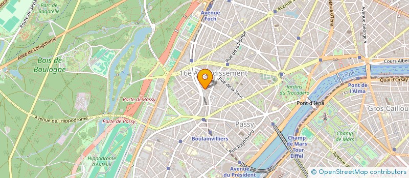 localisation de l'entreprise ALAIN BEGUIN CONSULTANTS  PARIS