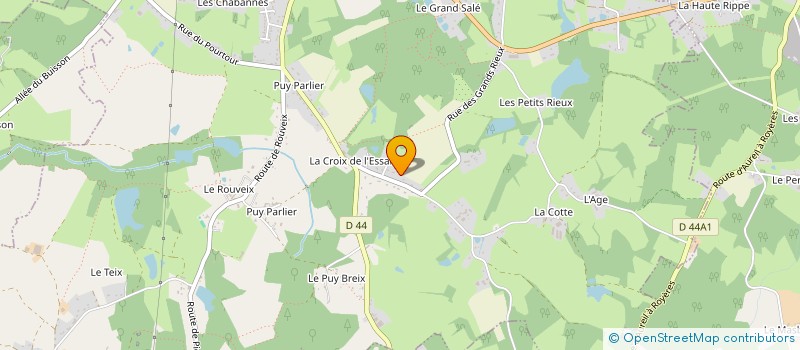 localisation de l'entreprise ALAIN BEQUET à SAINT-JUST-LE-MARTEL