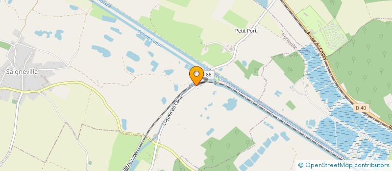 localisation de l'entreprise ALAIN BOINET SARL  CAHON