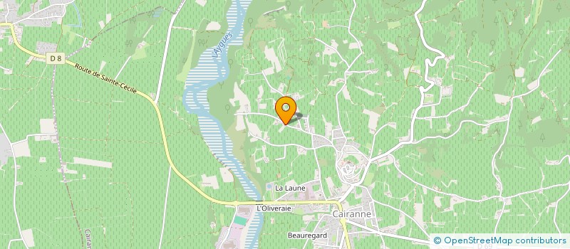 localisation de l'entreprise ALAIN BOISSON  CAIRANNE