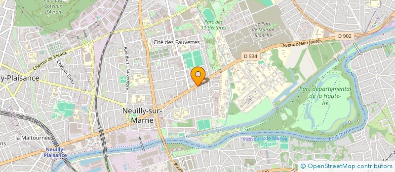 localisation de l'entreprise ALAIN BOUR MOTO DESIGN à NEUILLY-SUR-MARNE