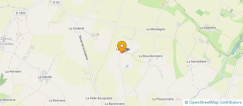 localisation de l'entreprise ALAIN CAILLOT CONSEIL  SOULEUVRE EN BOCAGE