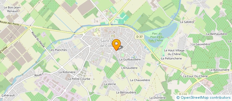 localisation de l'entreprise ALAIN CARROUER SARL à SAINT-JULIEN-DE-CONCELLES