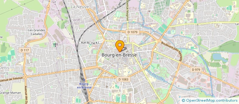 localisation de l'entreprise ALAIN CHAROLLES à BOURG-EN-BRESSE