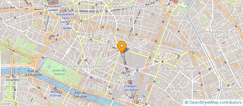 localisation de l'entreprise ALAIN DAHAN ARCHITECTURE  PARIS